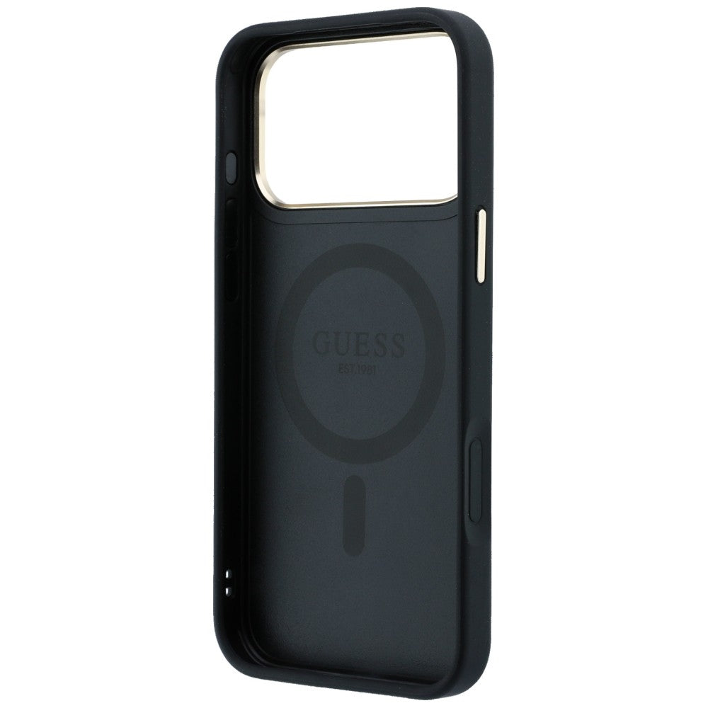 Husa de protectie Guess compatibil cu iPhone 18 Pro / iPhone 17 Pro, Negru