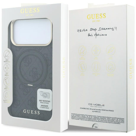 Husa de protectie Guess compatibil cu iPhone 17 Pro Max / iPhone 18 Pro Max, Negru