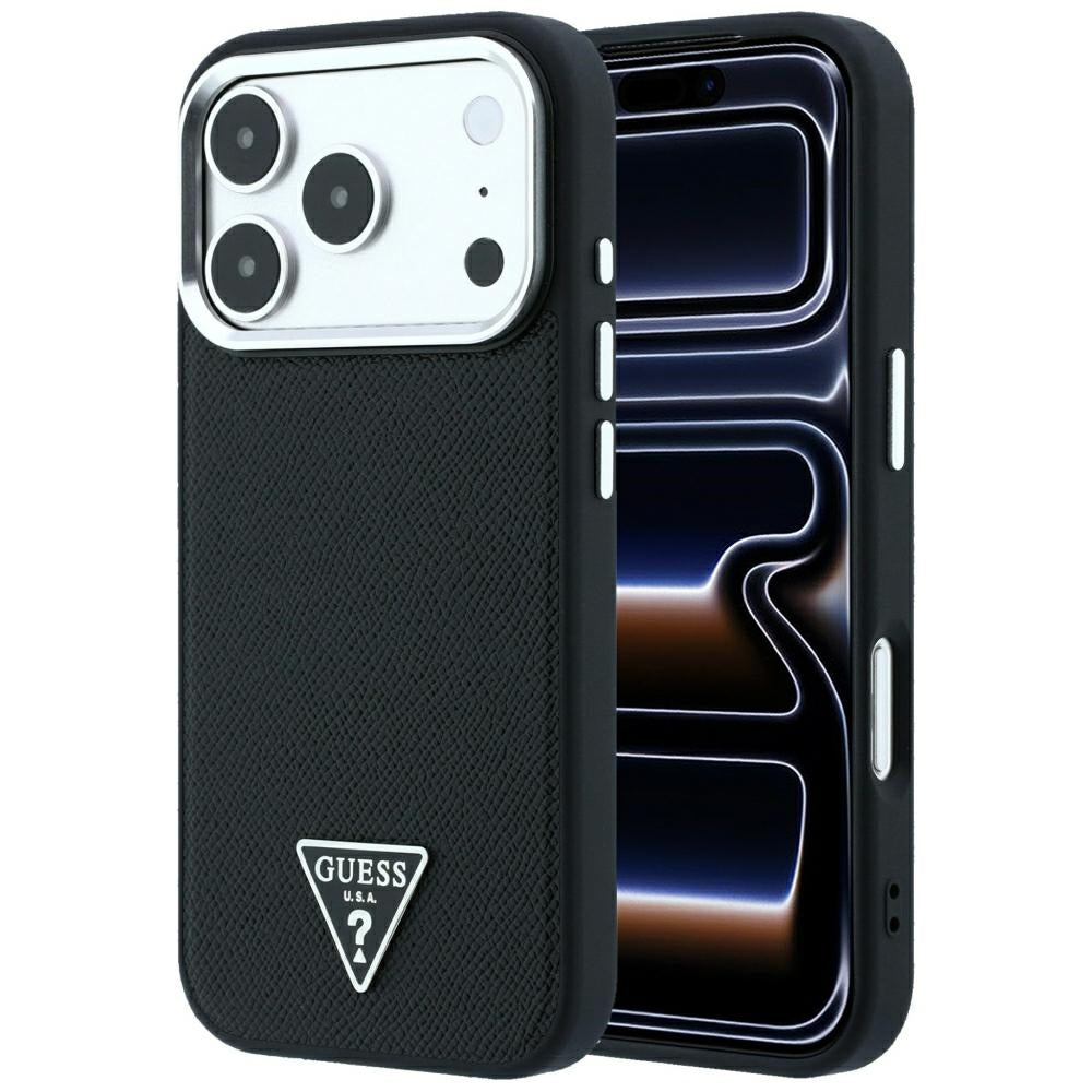 Husa de protectie Guess compatibil cu iPhone 17 Pro Max / iPhone 18 Pro Max, Negru