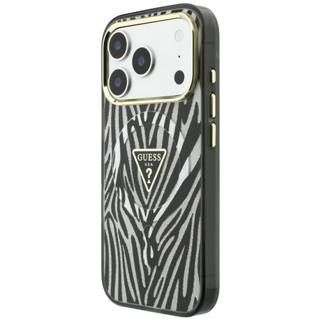 Husa de protectie Guess compatibil cu iPhone 18 Pro / iPhone 17 Pro, Argintiu