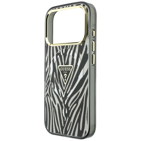 Husa de protectie Guess compatibil cu iPhone 18 Pro / iPhone 17 Pro, Argintiu
