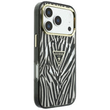 Husa de protectie Guess compatibil cu iPhone 18 Pro / iPhone 17 Pro, Argintiu
