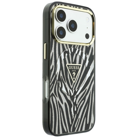 Husa de protectie Guess compatibil cu iPhone 18 Pro / iPhone 17 Pro, Argintiu