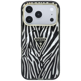 Husa de protectie Guess compatibil cu iPhone 18 Pro / iPhone 17 Pro, Argintiu