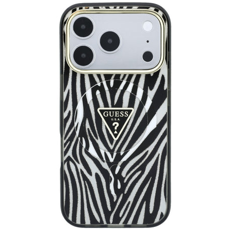 Husa de protectie Guess compatibil cu iPhone 18 Pro / iPhone 17 Pro, Argintiu
