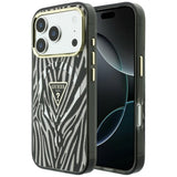 Husa de protectie Guess compatibil cu iPhone 18 Pro / iPhone 17 Pro, Argintiu