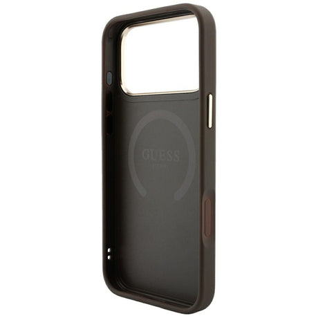 Husa de protectie Guess compatibil cu iPhone 17 Pro / iPhone 18 Pro, Maro