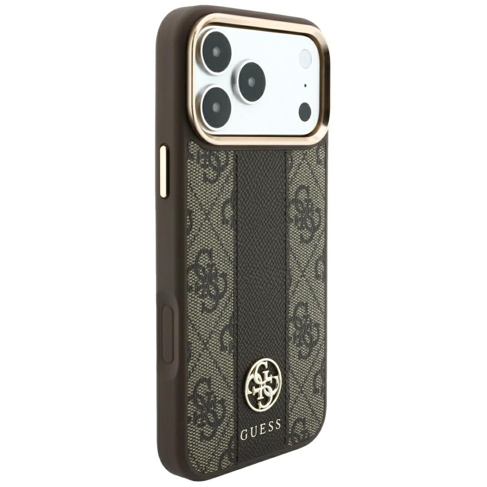 Husa de protectie Guess compatibil cu iPhone 17 Pro / iPhone 18 Pro, Maro