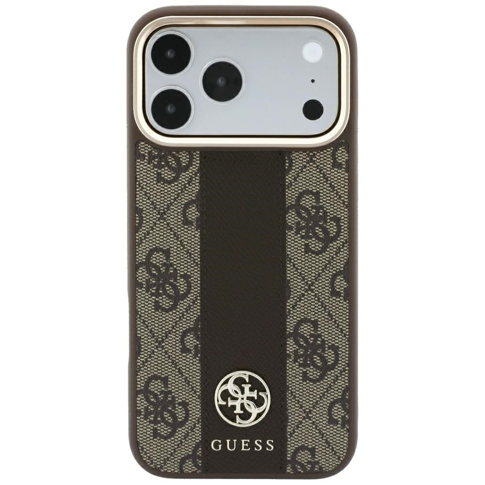Husa de protectie Guess compatibil cu iPhone 17 Pro / iPhone 18 Pro, Maro