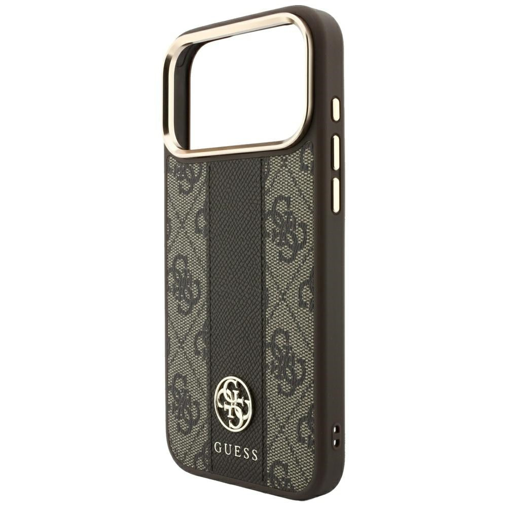 Husa de protectie Guess compatibil cu iPhone 17 Pro / iPhone 18 Pro, Maro