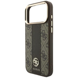 Husa de protectie Guess compatibil cu iPhone 17 Pro / iPhone 18 Pro, Maro