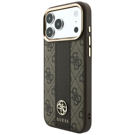 Husa de protectie Guess compatibil cu iPhone 17 Pro / iPhone 18 Pro, Maro