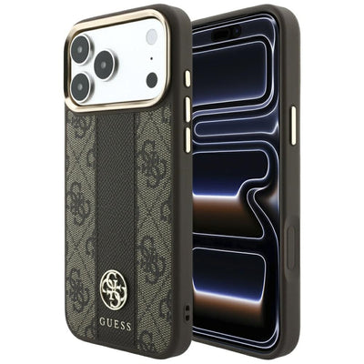 Husa de protectie Guess compatibil cu iPhone 17 Pro / iPhone 18 Pro, Maro