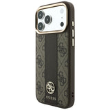 Husa de protectie Guess compatibil cu iPhone 17 Pro Max / iPhone 18 Pro Max, Maro