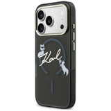 Husa de protectie Karl Lagerfeld compatibil cu iPhone 18 Pro, Negru