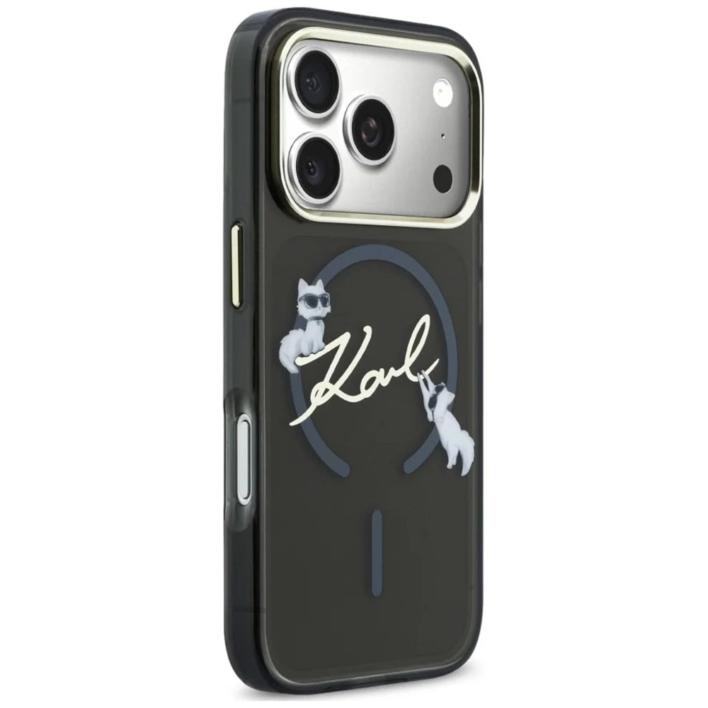 Husa de protectie Karl Lagerfeld compatibil cu iPhone 18 Pro, Negru