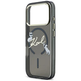 Husa de protectie Karl Lagerfeld compatibil cu iPhone 18 Pro, Negru