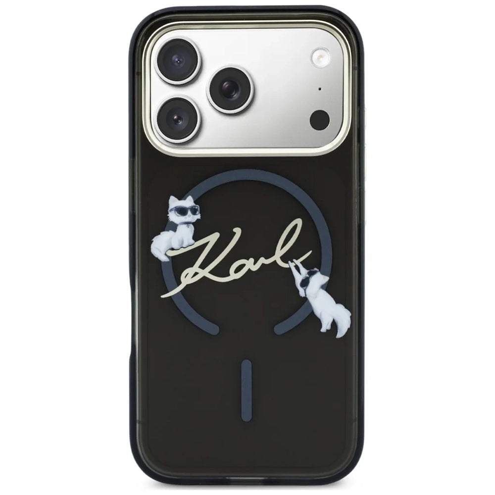 Husa de protectie Karl Lagerfeld compatibil cu iPhone 18 Pro, Negru