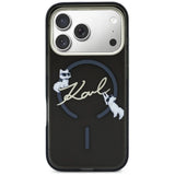 Husa de protectie Karl Lagerfeld compatibil cu iPhone 18 Pro, Negru