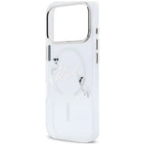 Husa de protectie Karl Lagerfeld compatibil cu iPhone 17 Pro Max / iPhone 18 Pro Max, Transparent