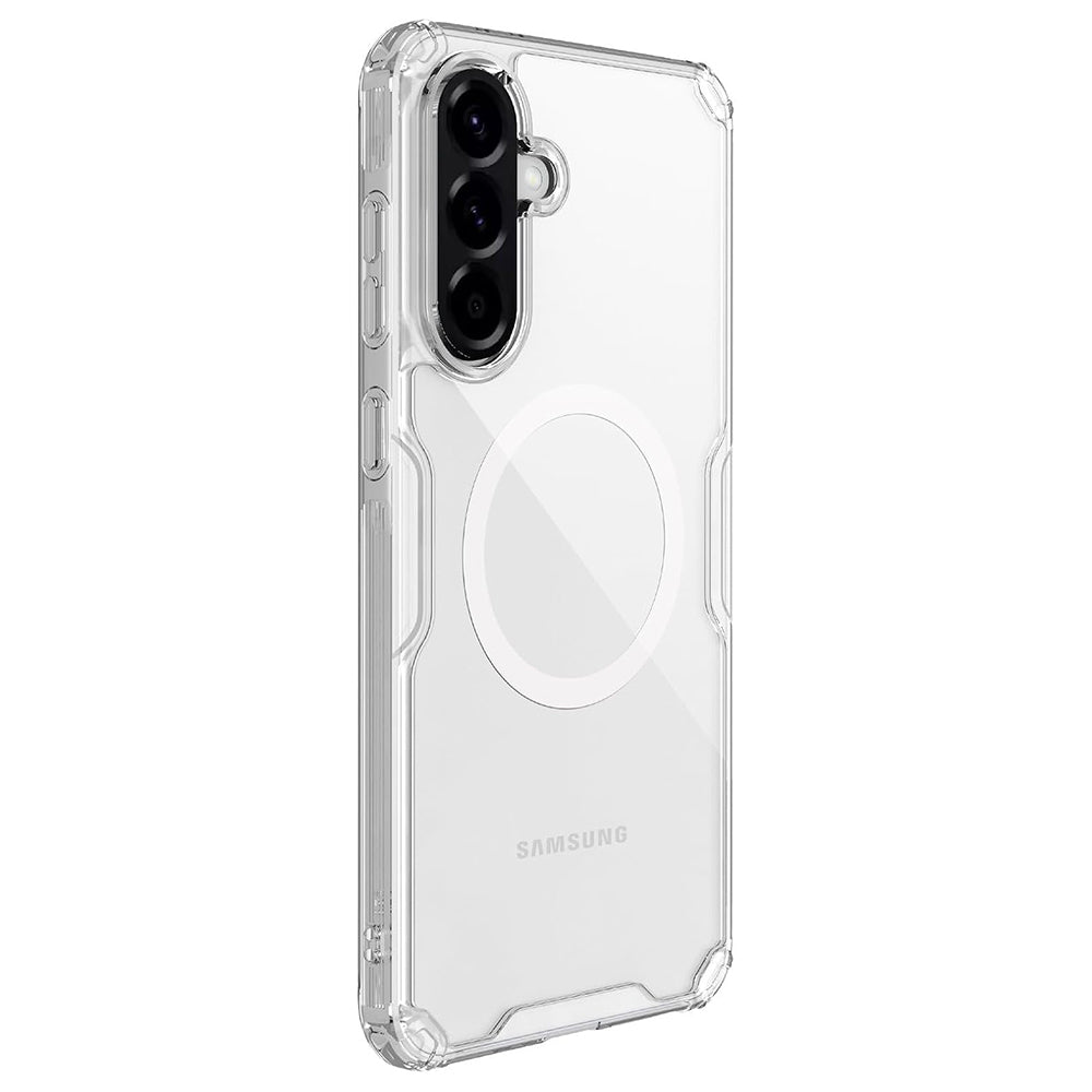 Husa de protectie Nillkin Nature TPU Pro MagSafe compatibil cu Samsung Galaxy A56 5G, Alb