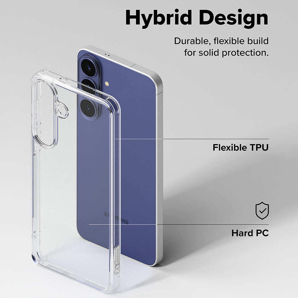 Husa de protectie Ringke Fusion compatibil cu Samsung Galaxy S26 FE, Transparent