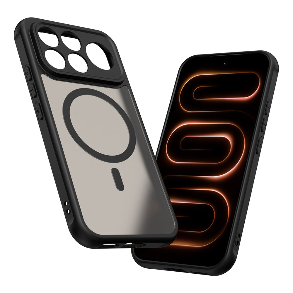 Husa de protectie Techsuit HaloFrost II MagSafe compatibil cu Xiaomi Poco F9 Ultra, Negru