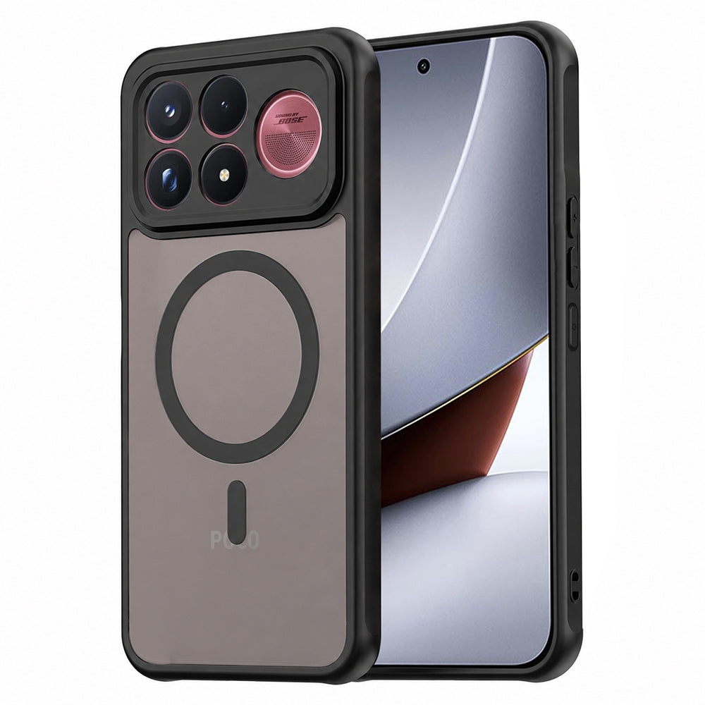Husa de protectie Techsuit HaloFrost II MagSafe compatibil cu Xiaomi Poco F9 Ultra, Negru