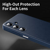 Husa de protectie Techsuit SmartView compatibil cu Samsung Galaxy A27 5G, Albastru