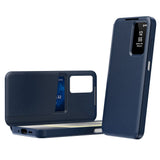 Husa de protectie Techsuit SmartView compatibil cu Samsung Galaxy A27 5G, Albastru