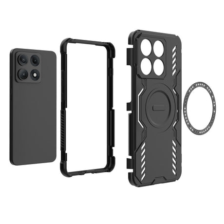 Husa de protectie Techsuit ArmorMag compatibil cu Motorola Edge 70 Max, Negru