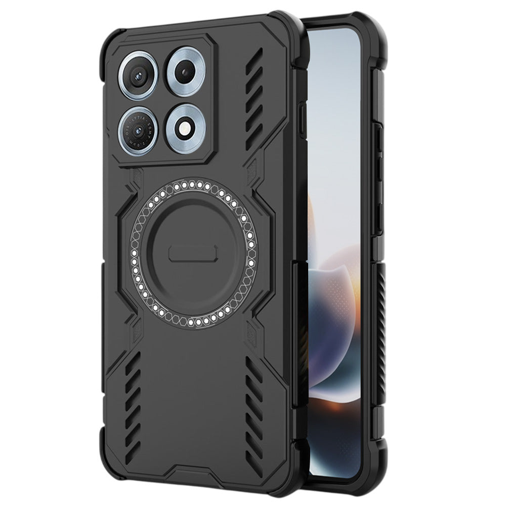 Husa de protectie Techsuit ArmorMag compatibil cu Motorola Edge 70 Max, Negru