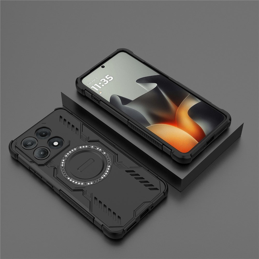 Husa de protectie Techsuit ArmorMag compatibil cu Motorola Edge 70 Max, Negru