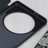 Husa de protectie Techsuit eFold Series compatibil cu Honor Magic5 Lite, Verde Inchis
