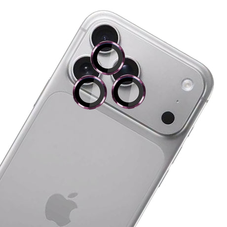 Folie de protectie 3mk Lens Protection Pro compatibil cu iPhone 18 Pro / iPhone 18 Pro Max, Visiniu