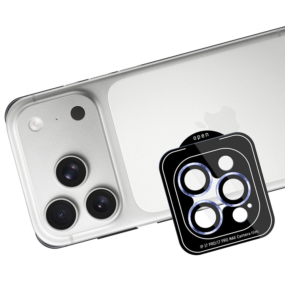 Folie de protectie 3mk Lens Protection Pro compatibil cu iPhone 18 Pro / iPhone 18 Pro Max, Albastru