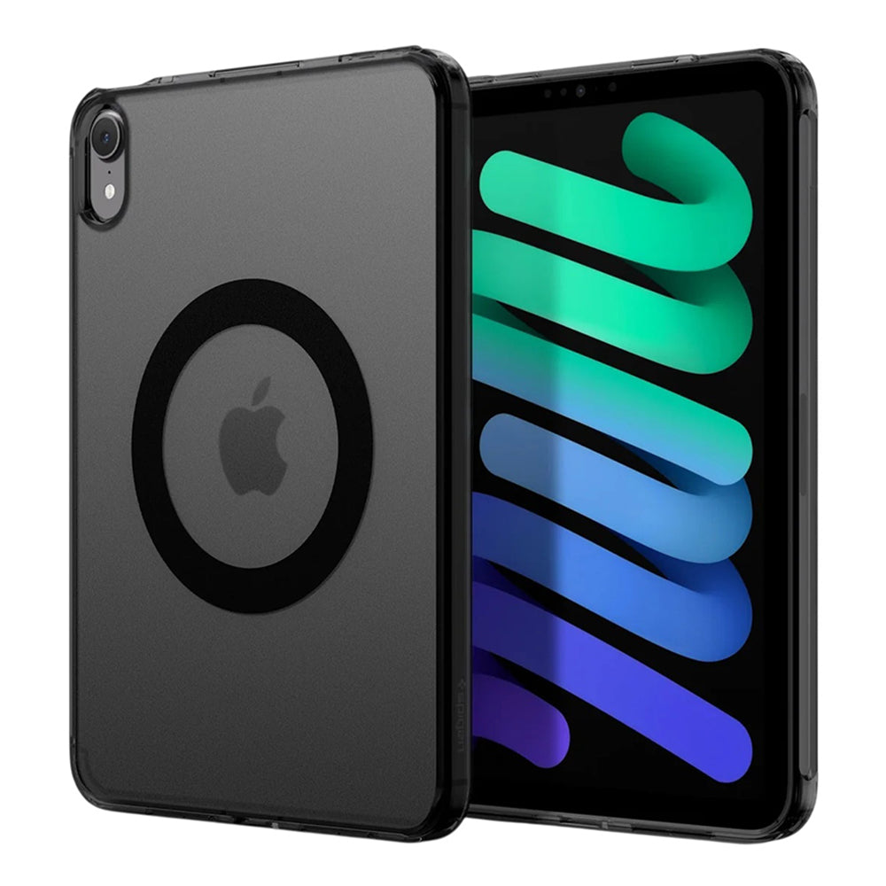 Husa de protectie tableta Spigen Ultra Hybrid MagFit compatibil cu iPad mini 6 / iPad mini 7, Negru Frost