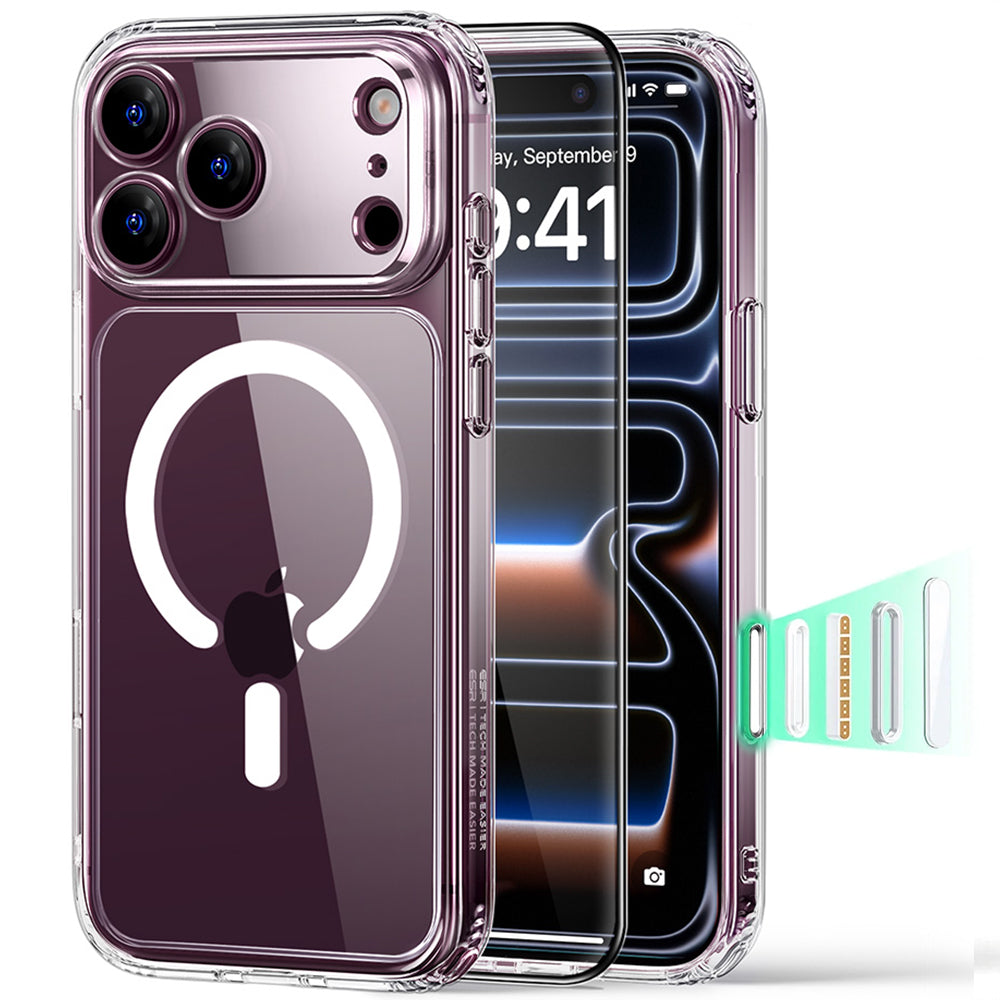 Husa de protectie ESR Classic Hybrid compatibil cu iPhone 17 Pro Max / iPhone 18 Pro Max, Transparent