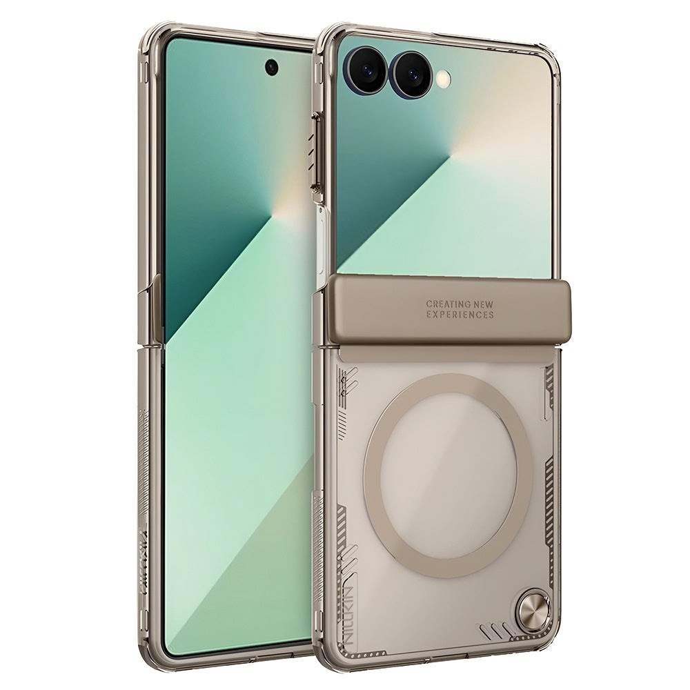 Husa de protectie Nillkin Iceblade Magnetic compatibil cu Samsung Galaxy Z Flip7, Maro