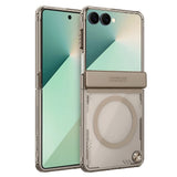 Husa de protectie Nillkin Iceblade Magnetic compatibil cu Samsung Galaxy Z Flip7, Maro