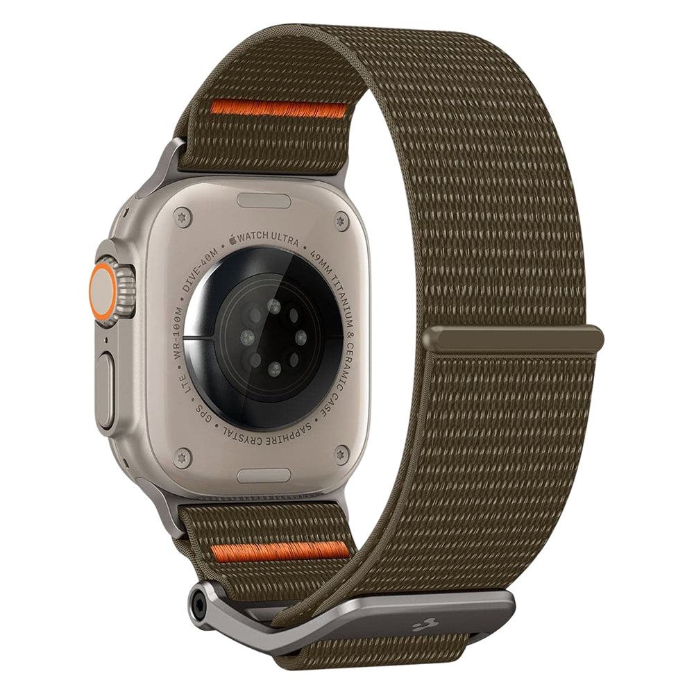 Curea smartwatch Spigen DuraPro Flex compatibil cu Apple Watch 6 / 12 / SE 3, Khaki