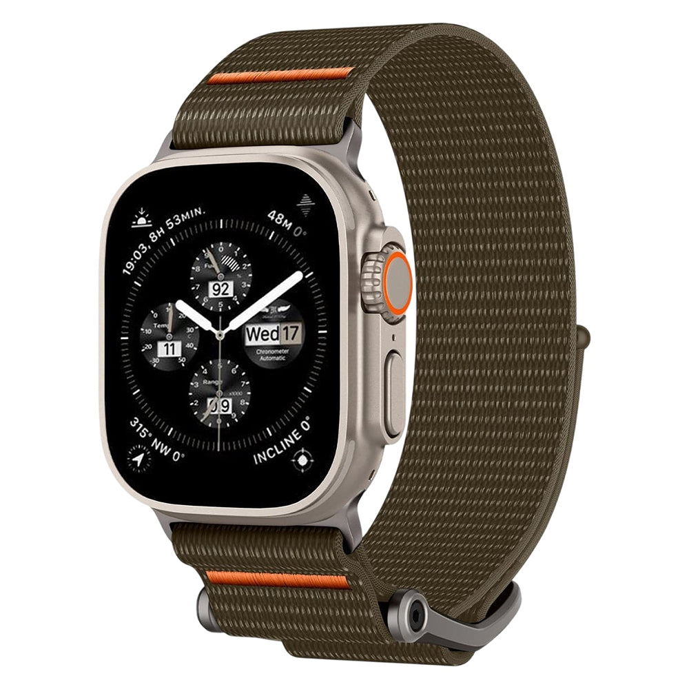 Curea smartwatch Spigen DuraPro Flex compatibil cu Apple Watch 6 / 12 / SE 3, Khaki
