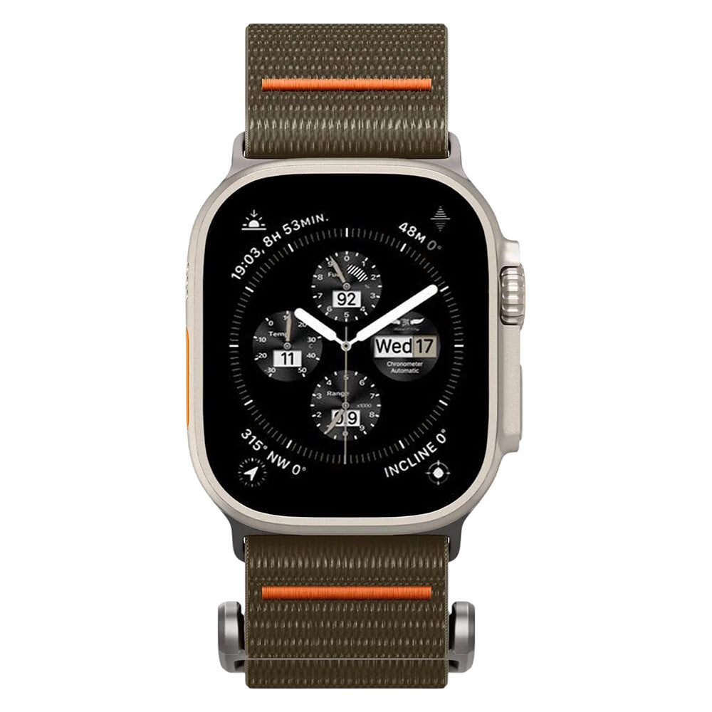 Curea smartwatch Spigen DuraPro Flex compatibil cu Apple Watch 6 / 12 / SE 3, Khaki