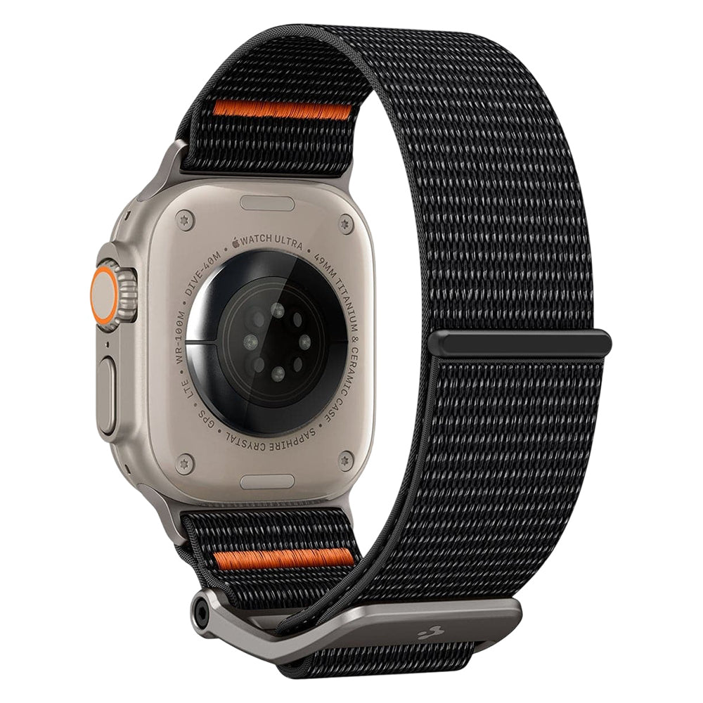 Curea smartwatch Spigen DuraPro Flex compatibil cu Apple Watch 6 / 7 / 8, Negru