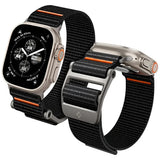 Curea smartwatch Spigen DuraPro Flex compatibil cu Apple Watch 6 / 7 / 8, Negru