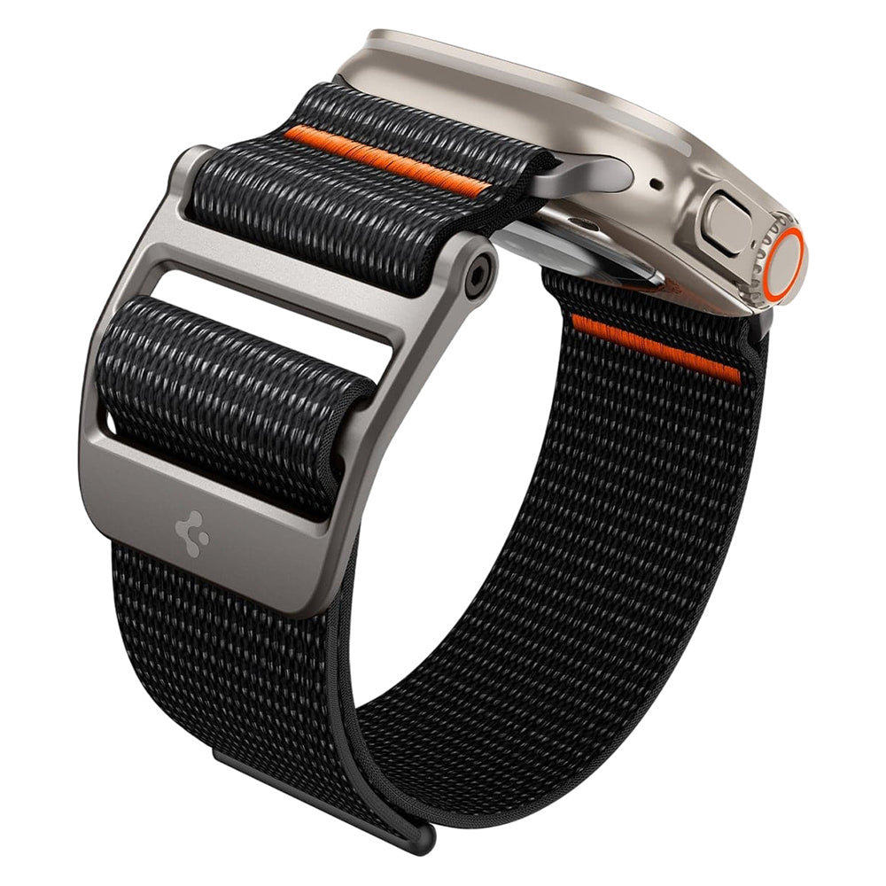 Curea smartwatch Spigen DuraPro Flex compatibil cu Apple Watch 6 / 7 / 8, Negru