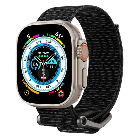 Curea pentru Apple Watch 12/11/10/9/8/7/SE (3/2/1 Gen)/6/5/4/(44mm/45mm)/ Ultra 4/3/2/1 (46mm/49mm) - Spigen DuraPro Flex (AMP02465) - Black