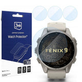 Folie de protectie smartwatch 3mk compatibil cu Garmin Fenix 9 43mm, Transparent
