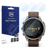 Folie smartwatch 3mk Fenix 9 Pro compatibil cu Garmin Fenix 9 Pro 47mm, Transparent