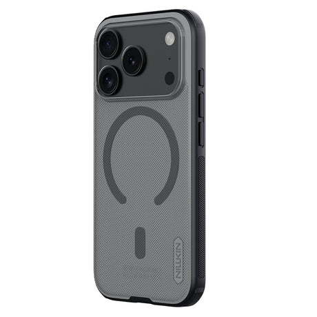 Husa de protectie Nillkin Super Frosted Shield Pro compatibil cu iPhone 17 Pro / iPhone 18 Pro, Negru Transparent